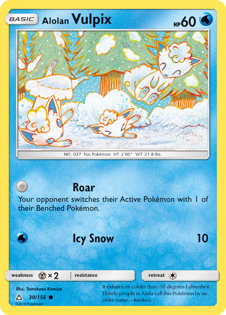 Alolan Vulpix (030/156)