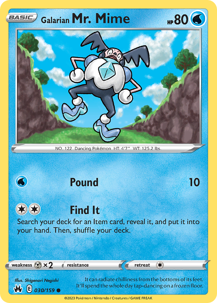 Galarian Mr. Mime (030/159)