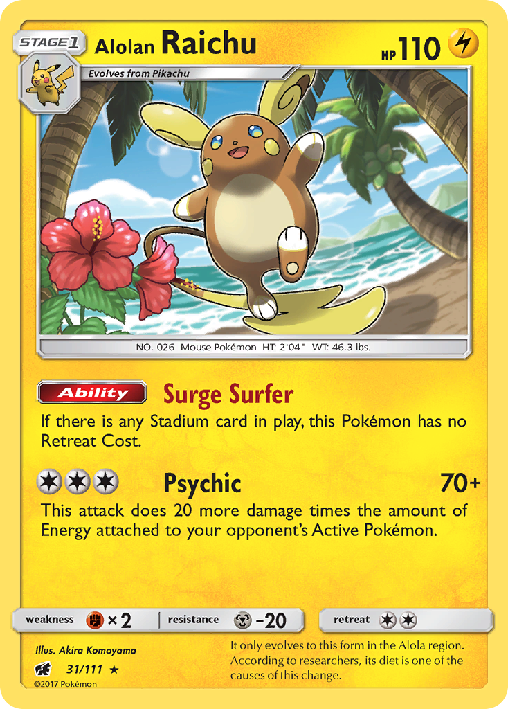 Alolan Raichu (031/111)