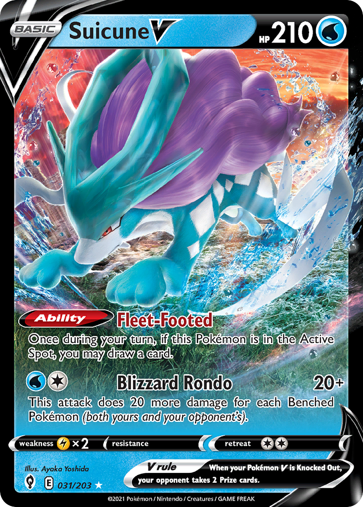 Suicune V (031/203)