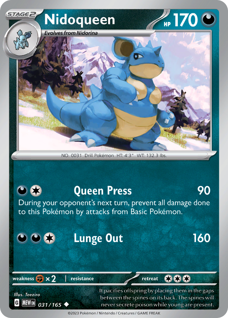 Nidoqueen (031/165)