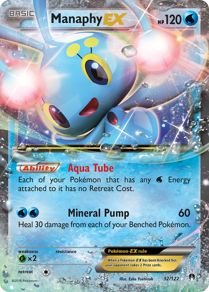 Manaphy-EX (032/122)