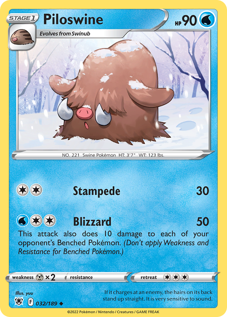 Piloswine (032/189)