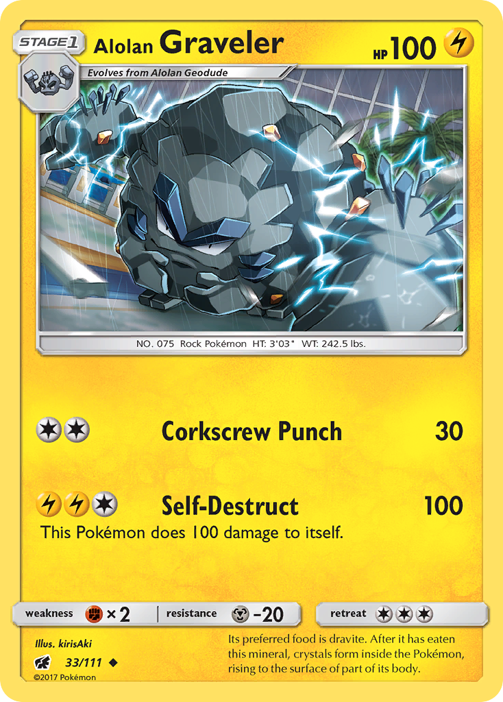 Alolan Graveler (033/111)