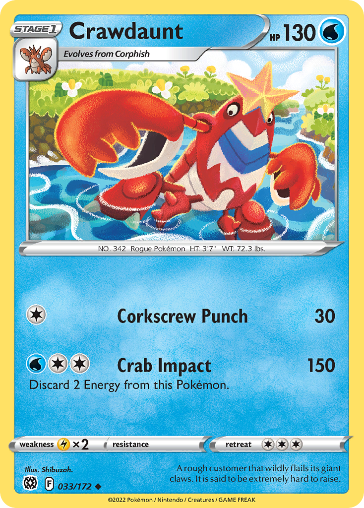 Crawdaunt (033/172)