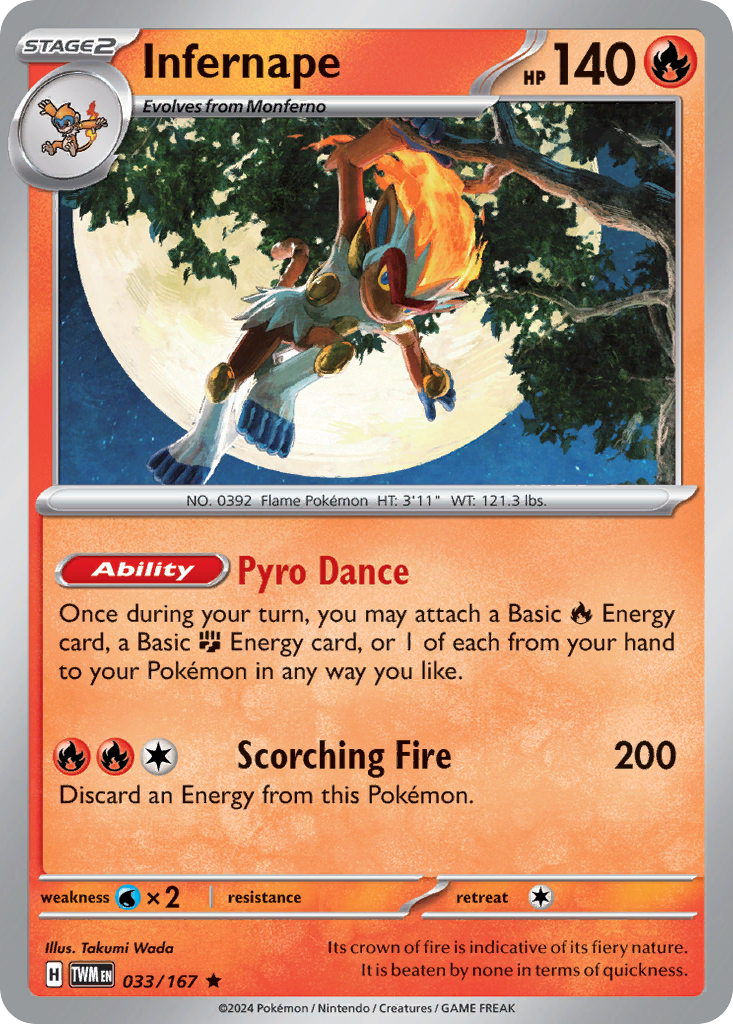 Infernape (033/167)