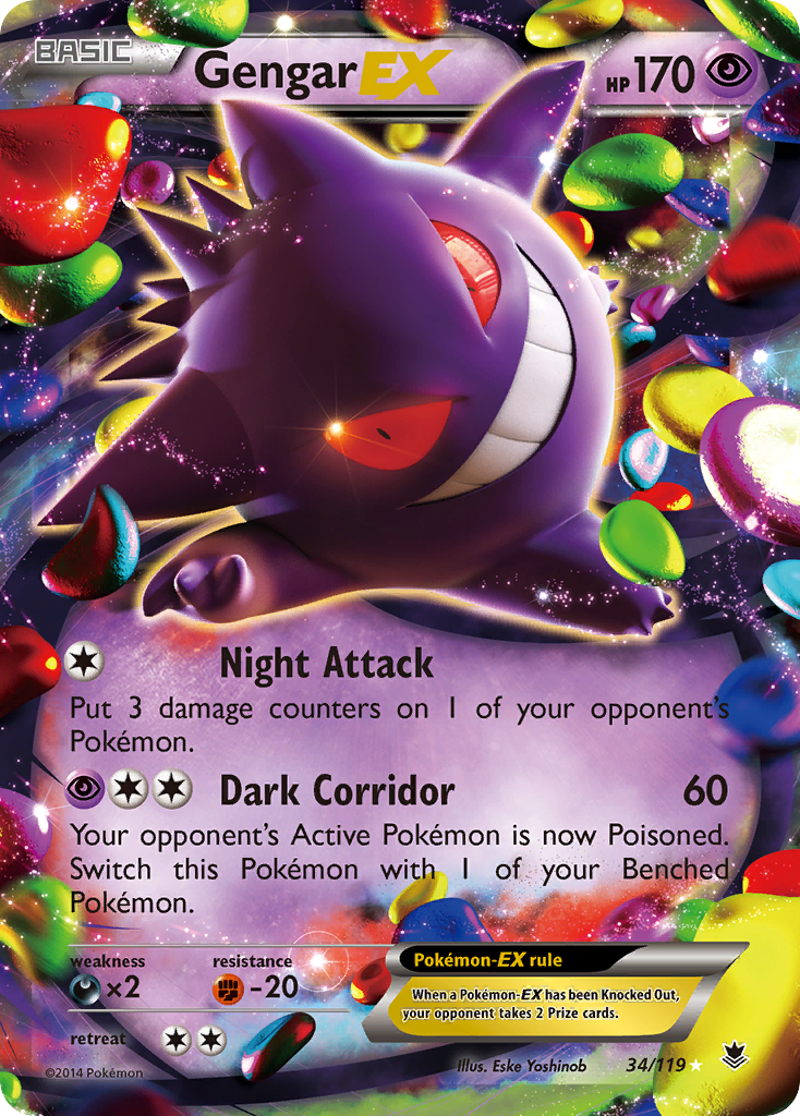 Gengar-EX (034/119)
