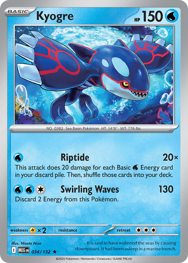 Kyogre (034/132)