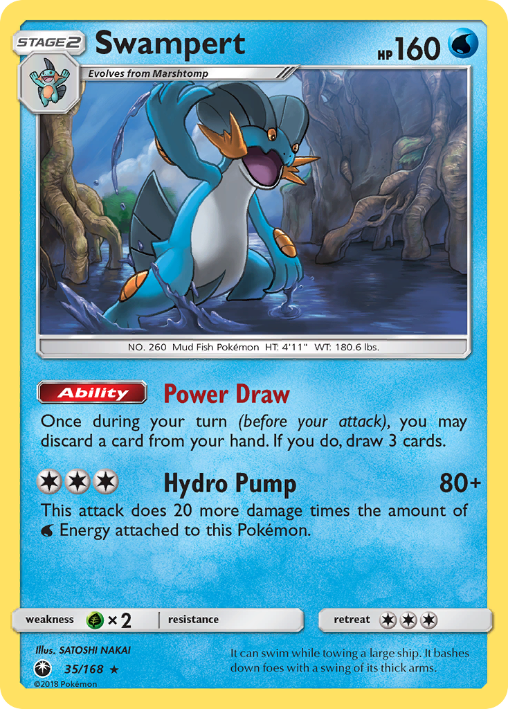 Swampert (035/168)