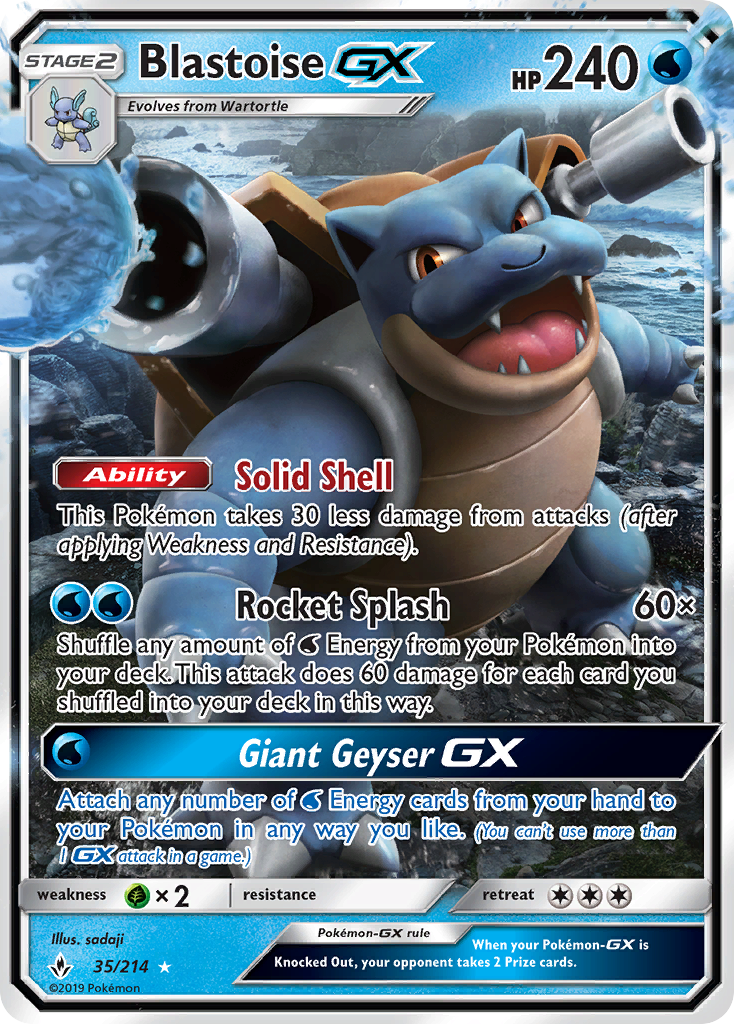 Blastoise-GX (035/214)