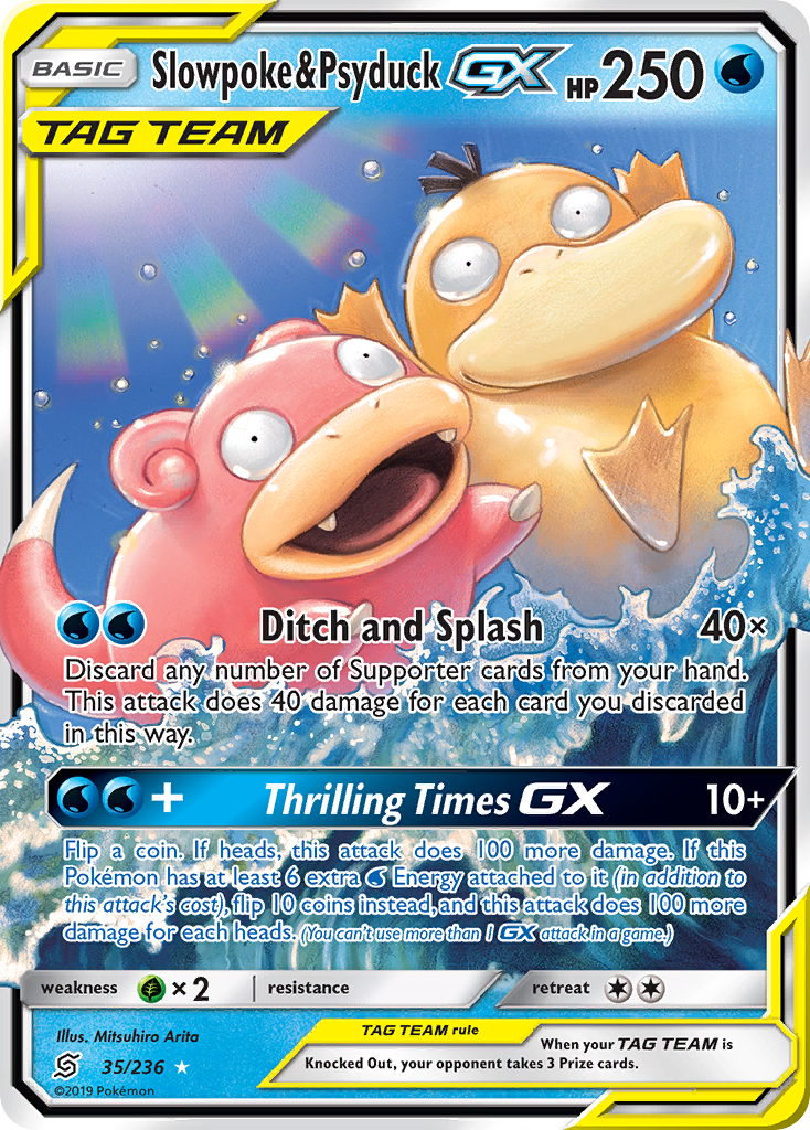 Slowpoke & Psyduck-GX (035/236)