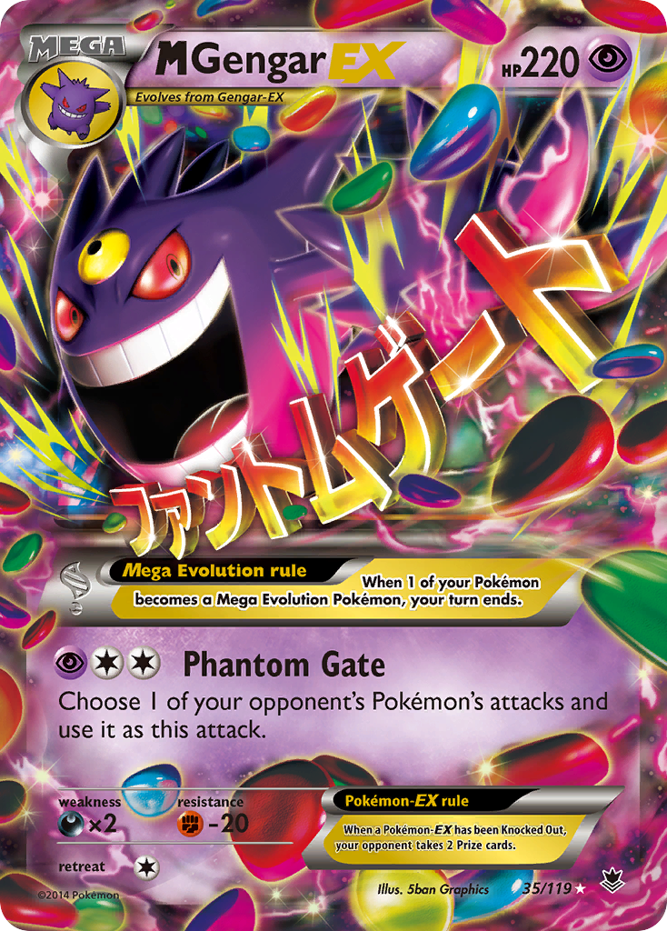 M Gengar-EX (035/119)
