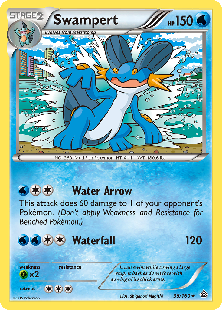Swampert (035/160)