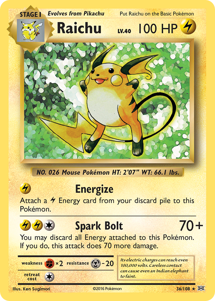 Raichu (036/108)