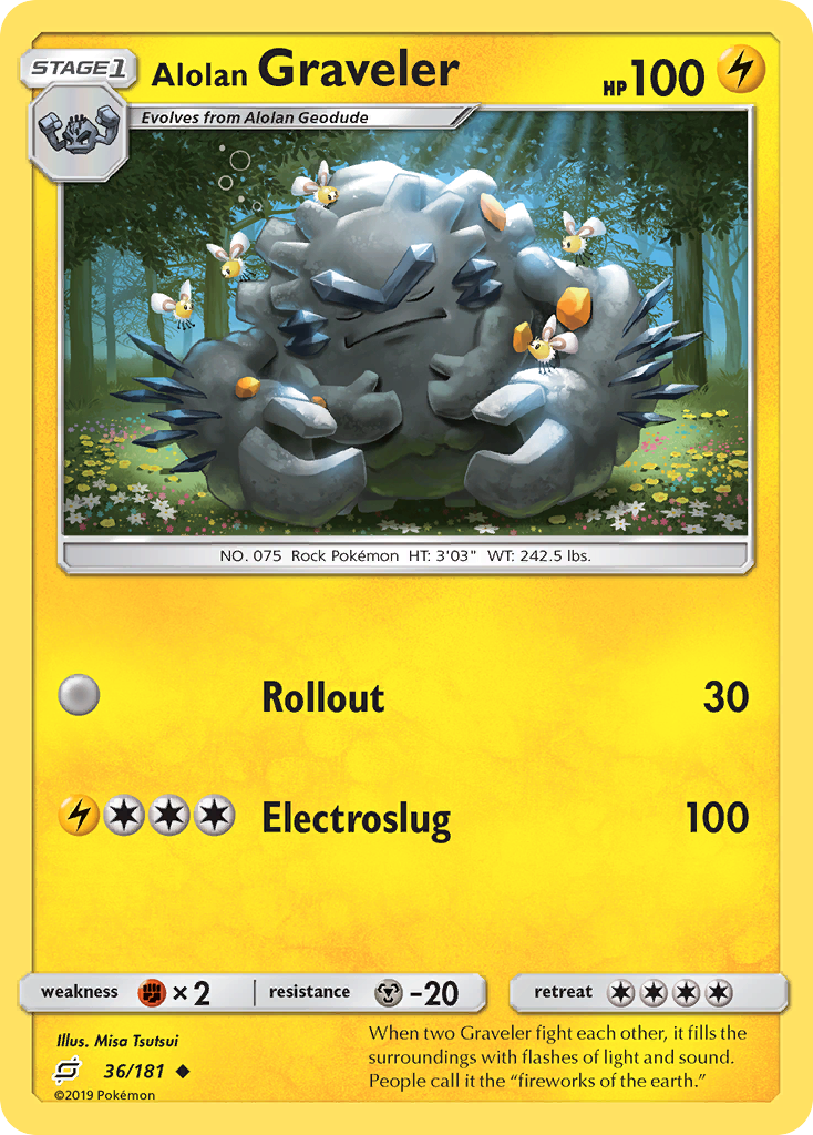 Alolan Graveler (036/181)