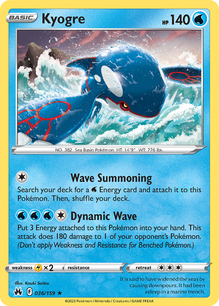 Kyogre (036/159)