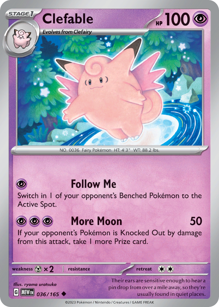 Clefable (036/165)