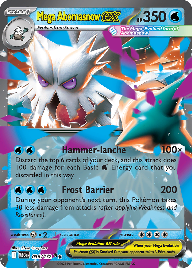 Mega Abomasnow ex (036/132)