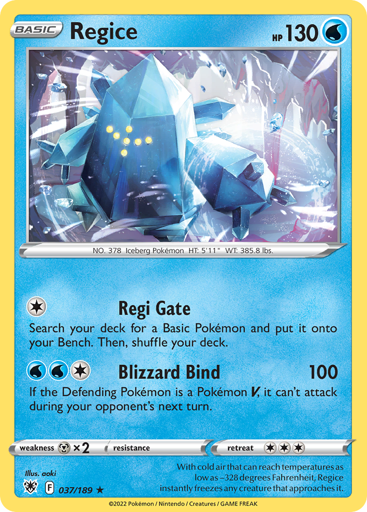 Regice (037/189)
