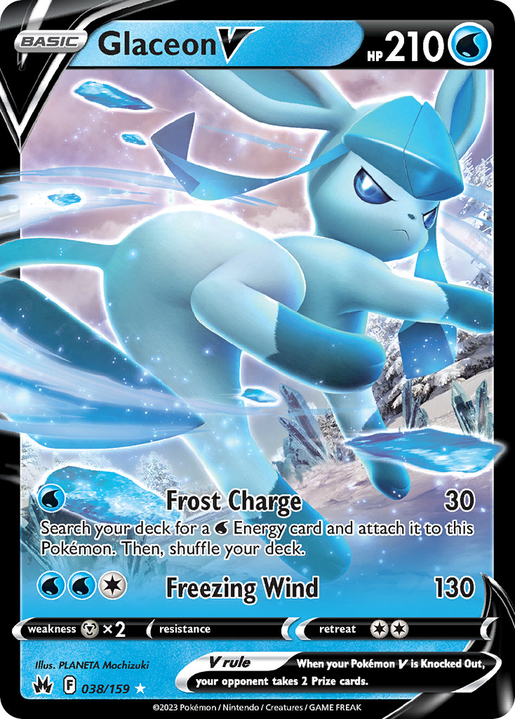 Glaceon V (038/159)