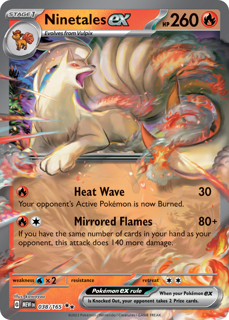 Ninetales ex (038/165)