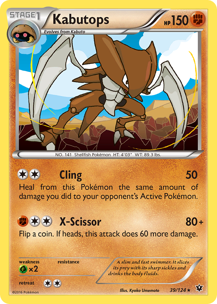 Kabutops (039/124)