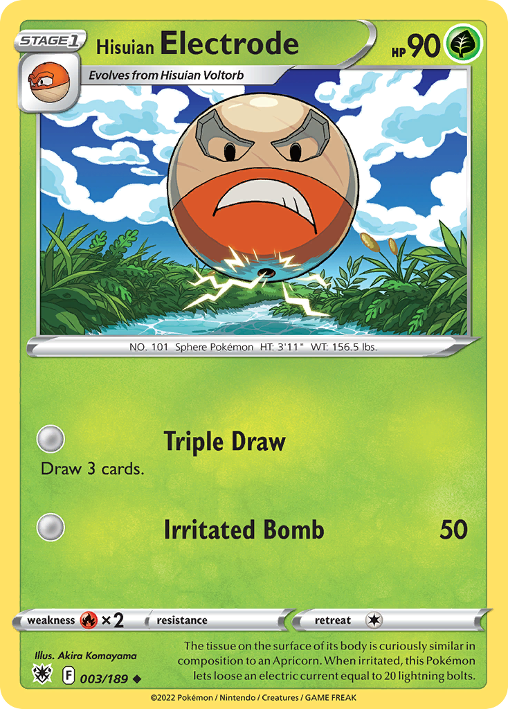 Hisuian Electrode (003/189)
