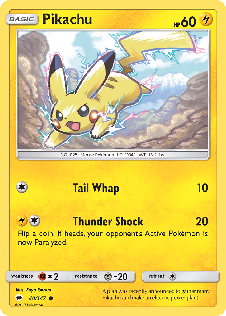 Pikachu (040/147)