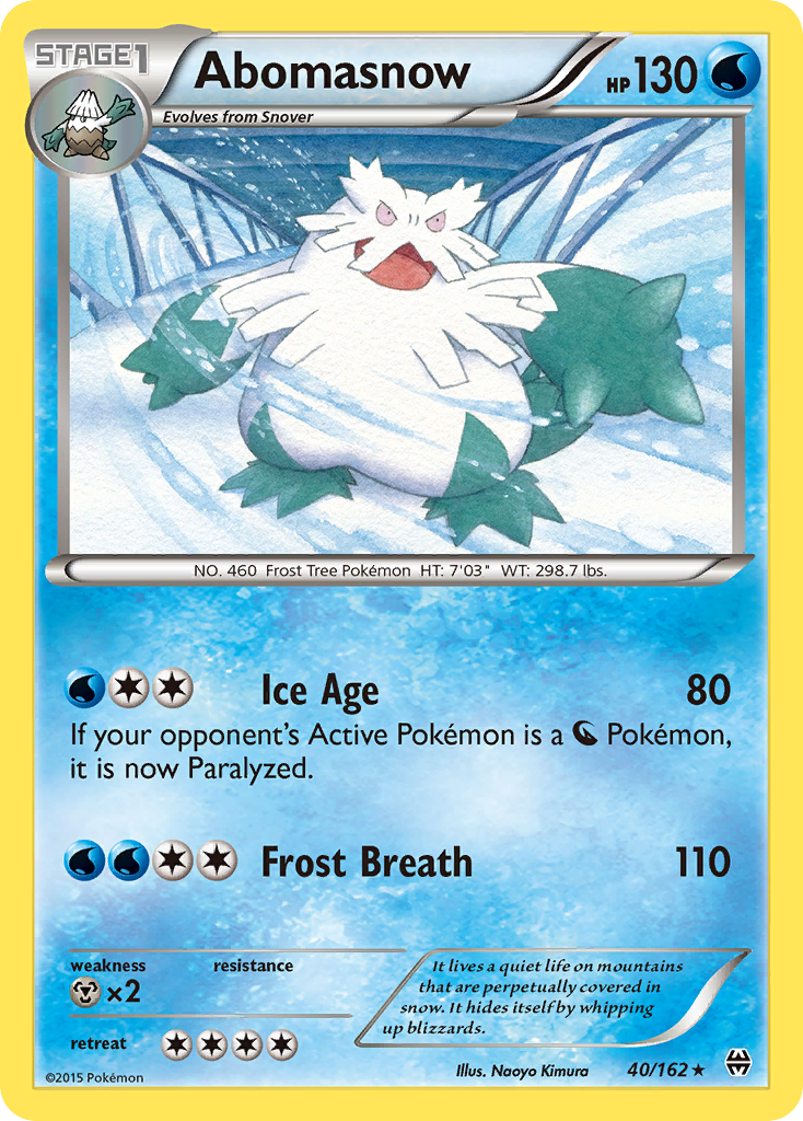 Abomasnow (040/162)