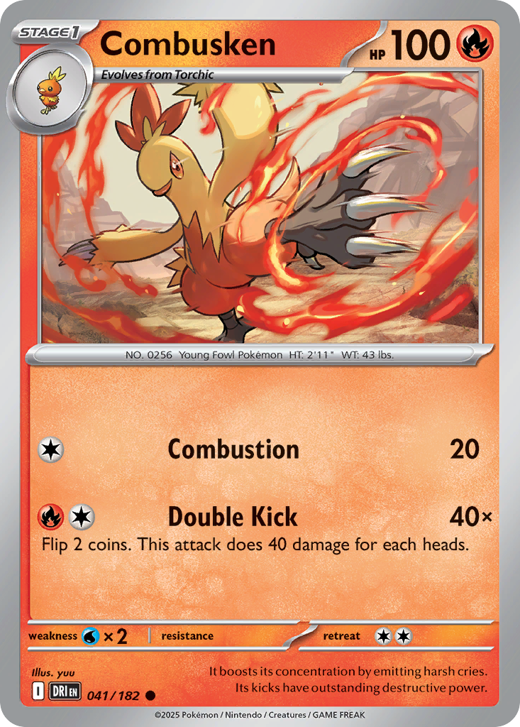 Combusken (041/182)