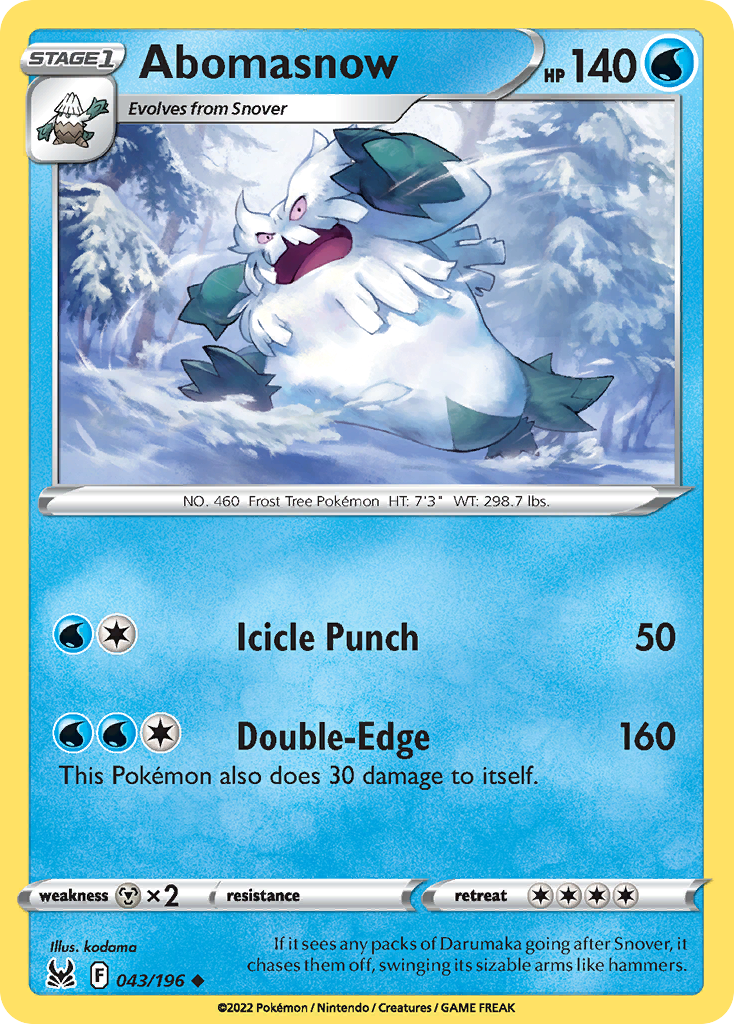 Abomasnow (043/196)