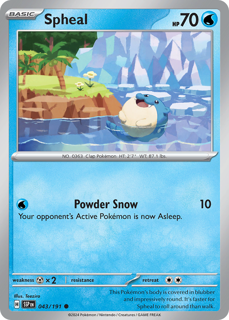 Spheal (043/191)