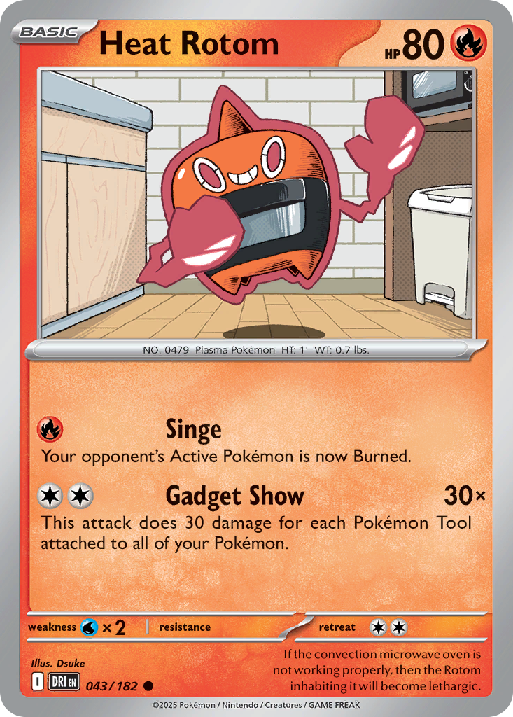 Heat Rotom (043/182)