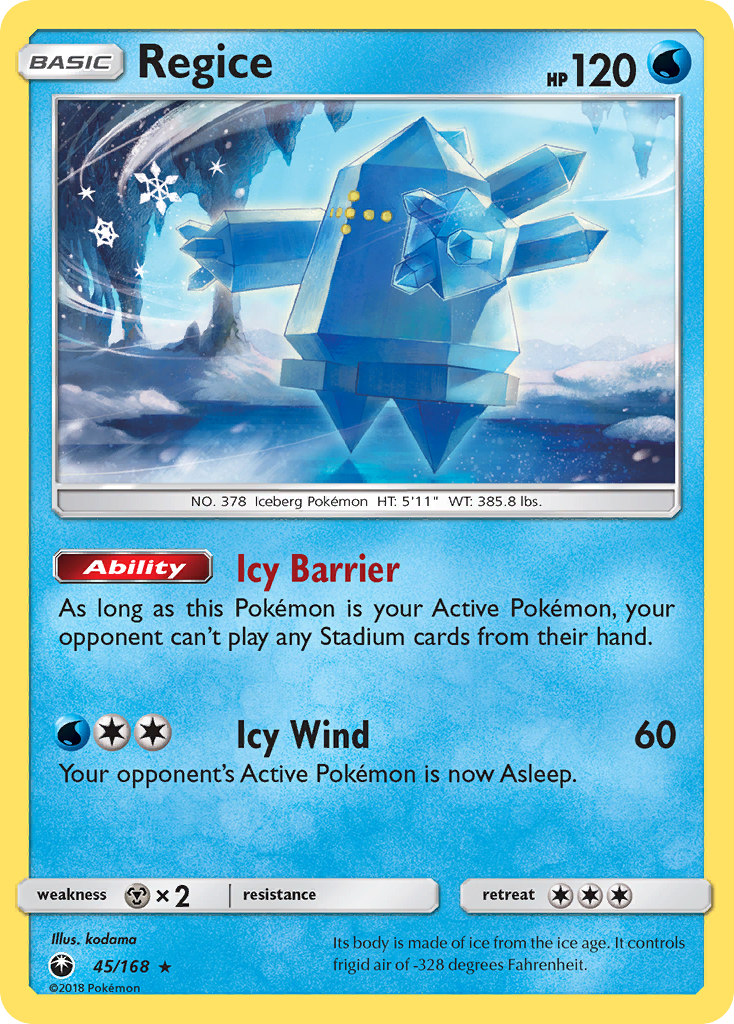 Regice (045/168)