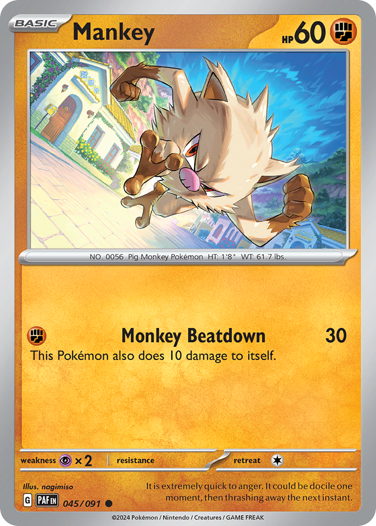 Mankey (045/91)