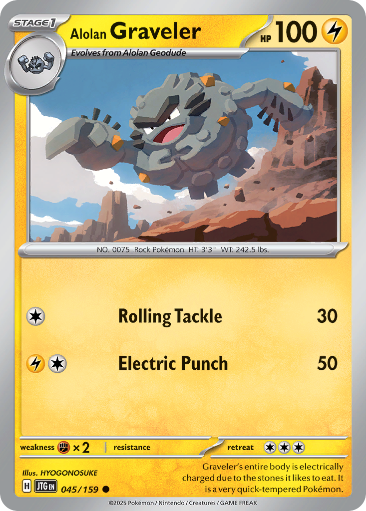 Alolan Graveler (045/159)