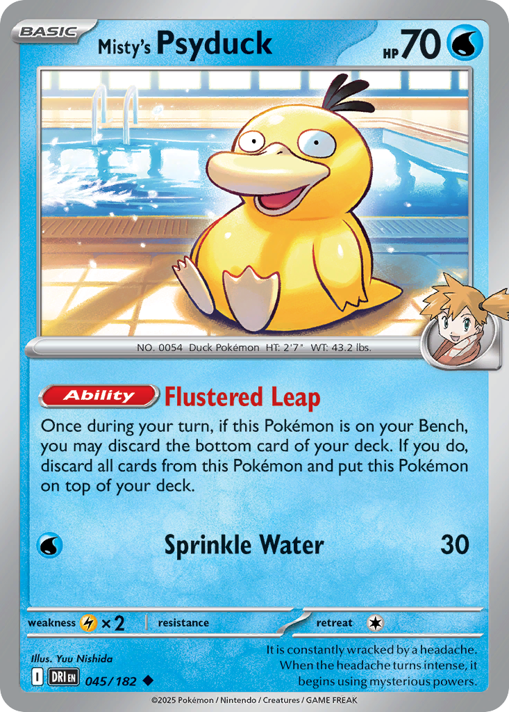 Misty's Psyduck (045/182)