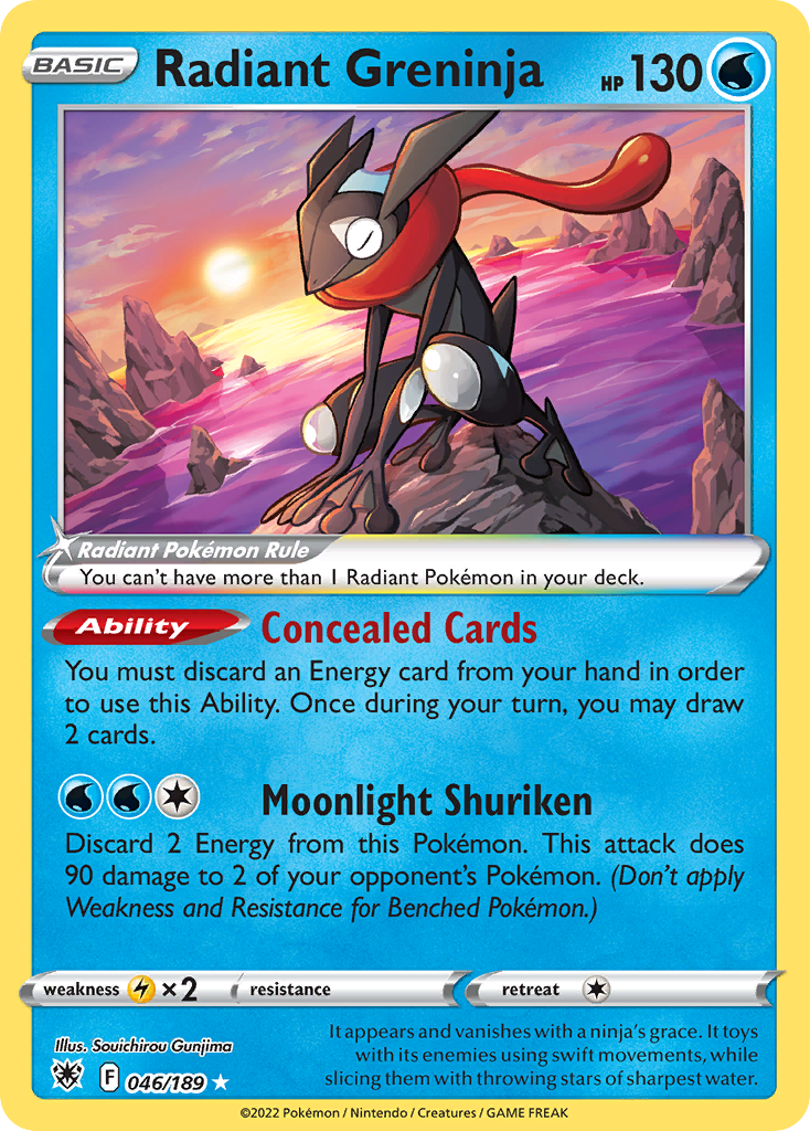 Radiant Greninja (046/189)