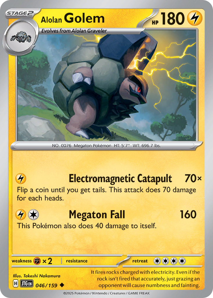 Alolan Golem (046/159)