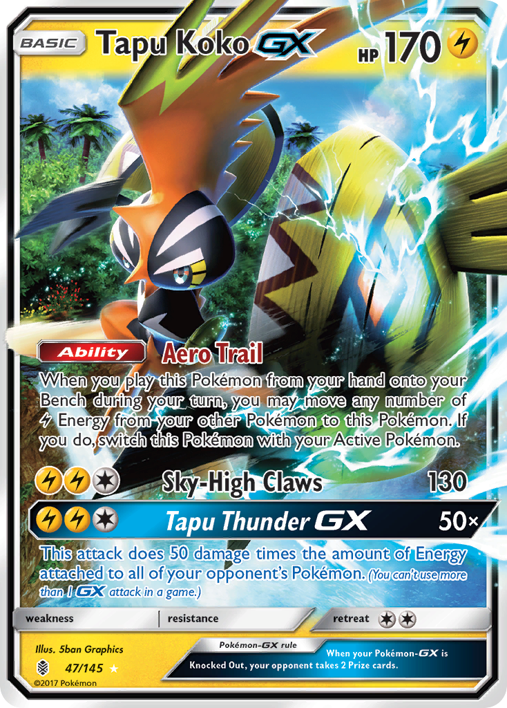 Tapu Koko-GX (047/145)