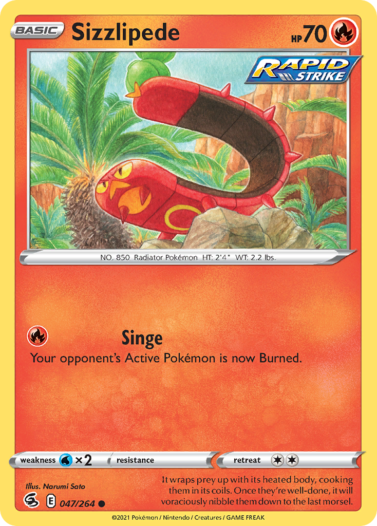 Sizzlipede (047/264)