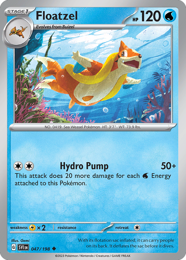 Floatzel (047/198)