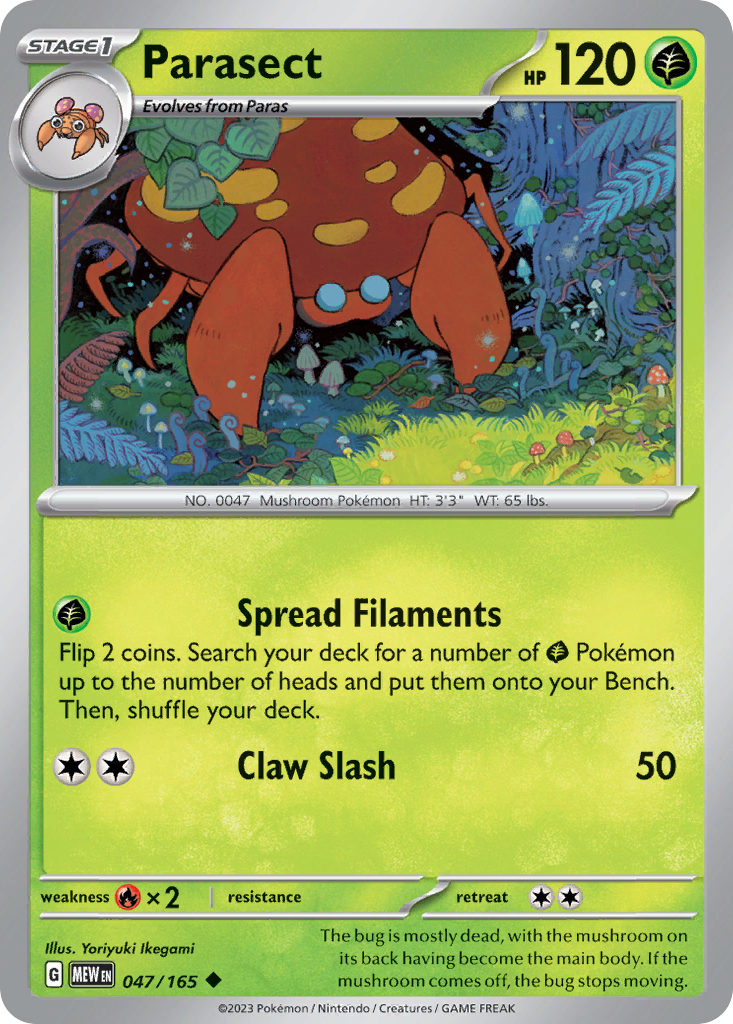 Parasect (047/165)
