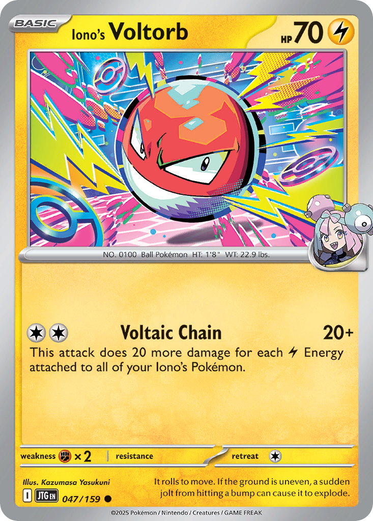 Iono's Voltorb (047/159)