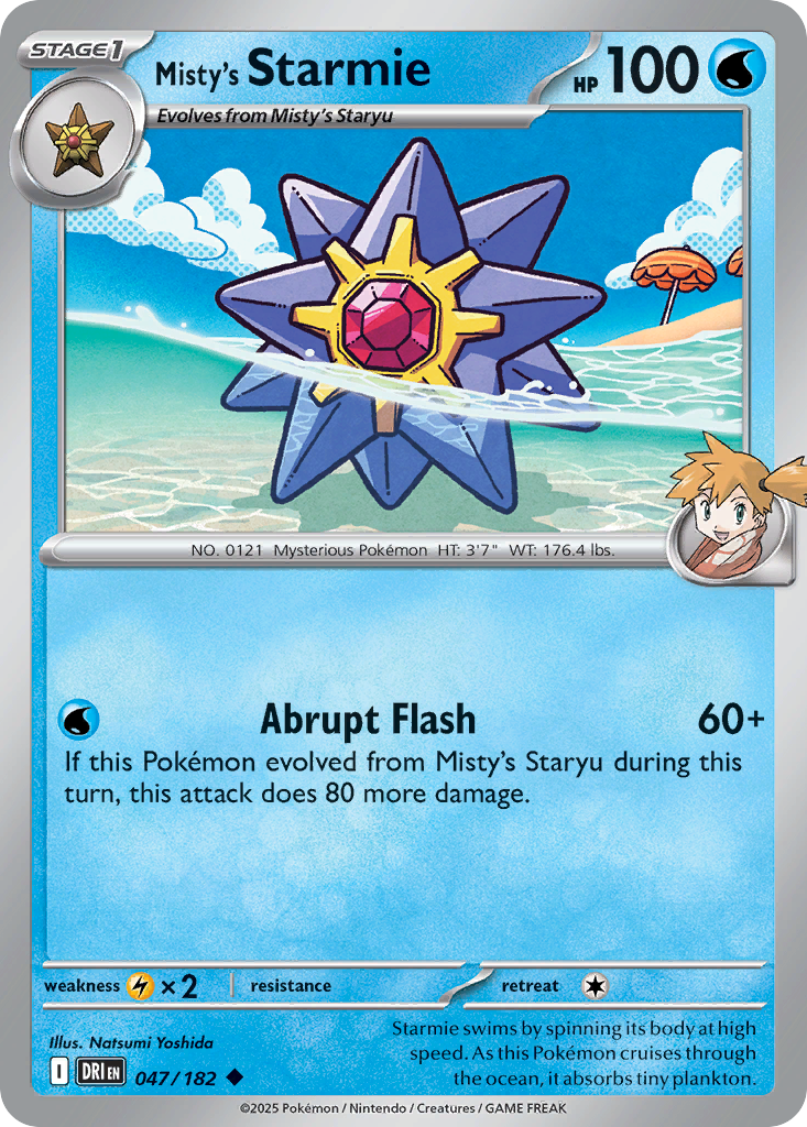 Misty's Starmie (047/182)