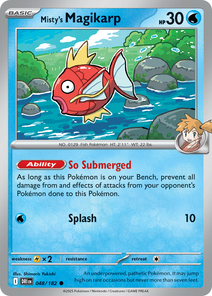 Misty's Magikarp (048/182)