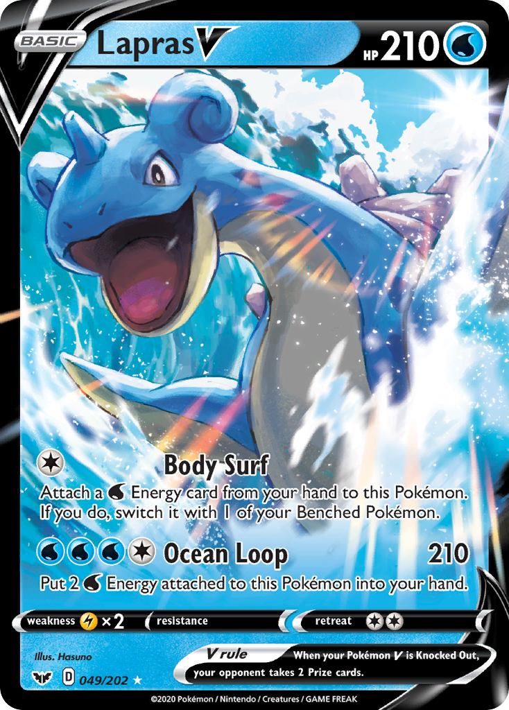 Lapras V (049/202)