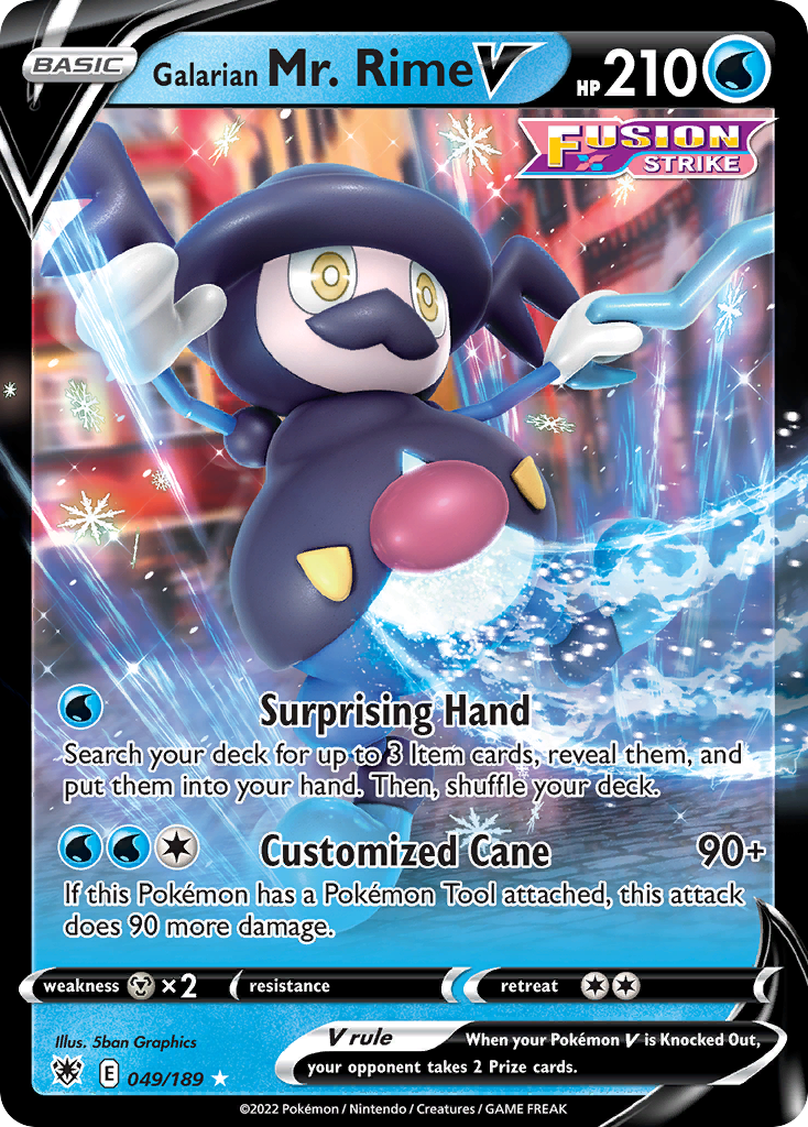 Galarian Mr. Rime V (049/189)