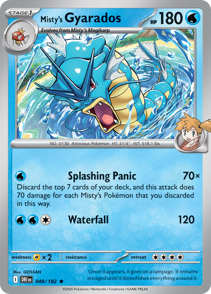 Misty's Gyarados (049/182)