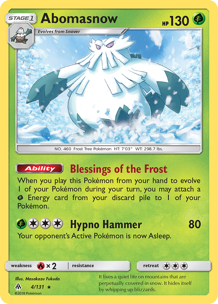 Abomasnow (004/131)